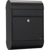 Allux - 6000 - Brievenbus - Zwart - Gegalvaniseerd Staal