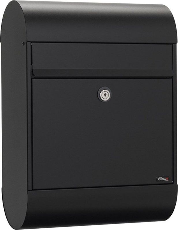 Allux - 6000 - Brievenbus - Zwart - Gegalvaniseerd Staal