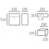Allux - 7000 - Brievenbus - Wit - Gegalvaniseerd Staal