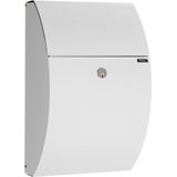 Allux - 7000 - Brievenbus - Wit - Gegalvaniseerd Staal