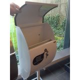 Allux - 7000 - Brievenbus - Zwart - Gegalvaniseerd Staal