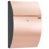 Allux - 7000 - Brievenbus - Roodkoper - Gegalvaniseerd Staal