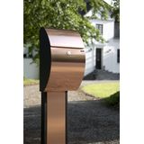 Allux - 7000 - Brievenbus - Roodkoper - Gegalvaniseerd Staal