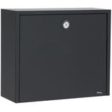 Allux - LT160 - Brievenbus - Zwart - Verzinkt Staal