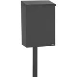 Allux 100 - Brievenbus - Zwart - Gegalvaniseerd Staal