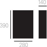 Allux - 200 - Brievenbus - Wit - Verzinkt Staal