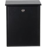 Allux - 200 - Brievenbus - Zwart - Verzinkt Staal - Automatenslot