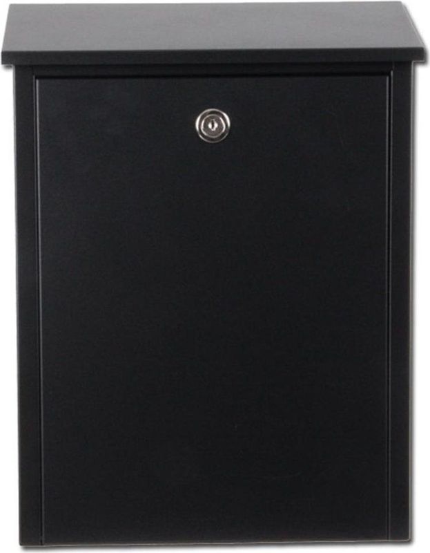Allux - 200 - Brievenbus - Zwart - Verzinkt Staal - Automatenslot
