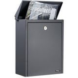 Allux - 200 - Brievenbus - Antraciet - VerzinT Staal - Automatenslot