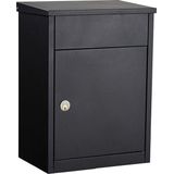 Allux - 500 Ruko - Pakketbrievenbus - Zwart - Gegalvaniseerd Staal