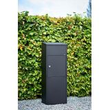 Allux - 600 Ruko - Pakketkast - Zwart - Gegalvaniseerd Staal