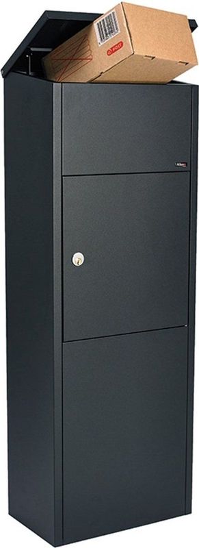 Allux - 600 Ruko - Pakketkast - Zwart - Gegalvaniseerd Staal