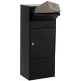 Allux - 800 - Pakketzuil - Zwart - Gegalvaniseerd Staal