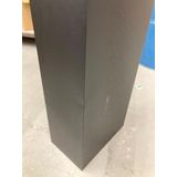 Allux 800 - Pakketzuil - Zwart - Gegalvaniseerd Staal