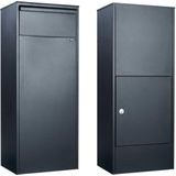 Allux 800 - Pakketzuil - Zwart - Gegalvaniseerd Staal