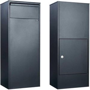 Allux 800 - Pakketzuil - Zwart - Gegalvaniseerd Staal