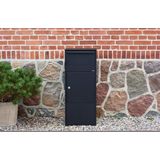 Allux - 800 - Pakketzuil - Zwart - Gegalvaniseerd Staal