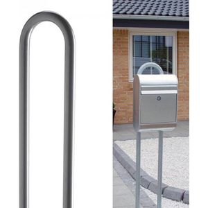 Allux - 1007 - Brievenbusstatief - Antraciet - Ronde Buis