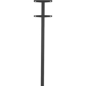 Allux - Statief 1003 - Brievenbus Statief - Antraciet - Gegalvaniseerd Staal