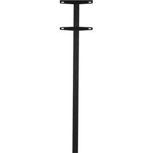 Allux - Statief 1003 - Zwart - Gegalvaniseerd Staal - Inclusief Montagebenodigdheden