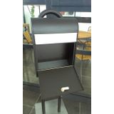 Allux - 5000 - Brievenbus - Zwart - Staal - Automatenslot