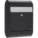 Allux - 5000 - Brievenbus - Zwart - Staal - Automatenslot