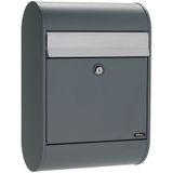 Allux - 5000 - Brievenbus - Antraciet - Gegalvaniseerd Staal