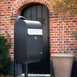 Allux - 5000 - Brievenbus - Antraciet - Gegalvaniseerd Staal