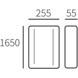 Allux - 1001 - Brievenbusstatief - Zwart - Verzinkt
