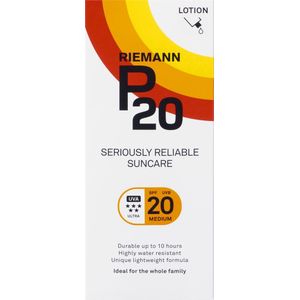 P20 SPF 20 - Zonnebrand lotion - Factor 20 - 200 ml