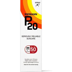 P20 SPF 50 - Zonnebrand Spray - Factor 50 - 100 ml