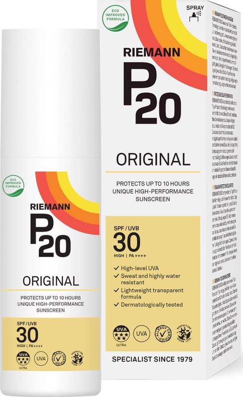 P20 Original - Zonnebrand Spray - SPF 30 - 85 ml