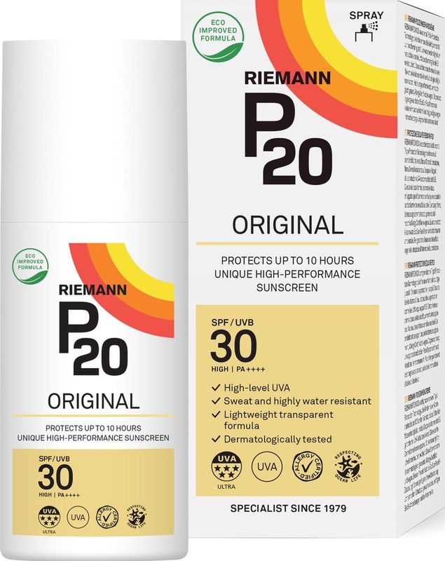 P20 - Zonnebrand Spray - SPF 30 - 175 ml