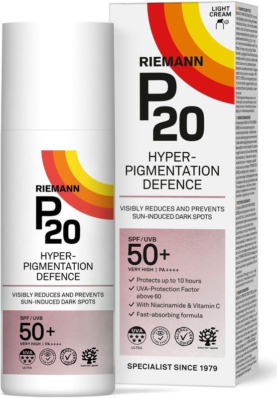 P20 - Hyperpigmentation Defence - Zonnebrand - SPF 50+ - Vegan