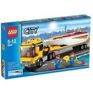 LEGO City Powerboot Transporter 4643