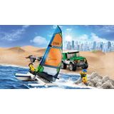 LEGO City 4x4 met Catamaran - 60149
