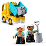 LEGO DUPLO - Truck & Graafmachine - Bouwset - Veelkleurig