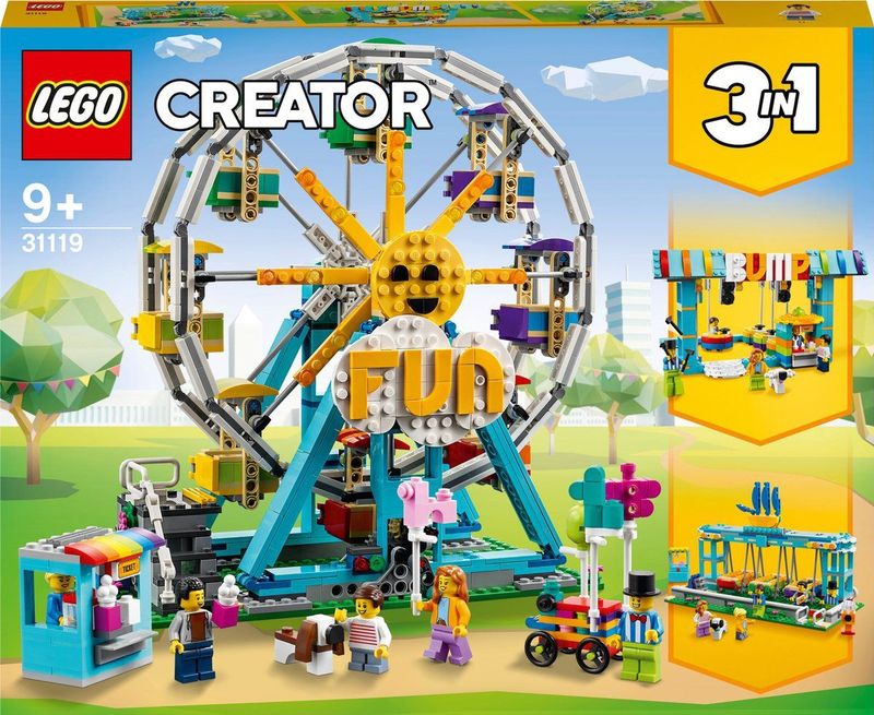 LEGO - Creator 3-in-1 Reuzenrad - Speelgoed - Multicolor - Kunststof