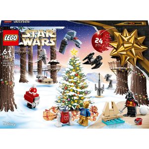 LEGO Star Wars - Adventkalender 2022 - Multicolor - Kunststof - 24 Deurtjes