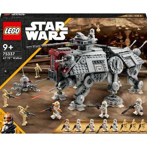 LEGO Star Wars AT-TE Walker Verstelbaar Model met Clone Troopers en Droid Figuren - 75337