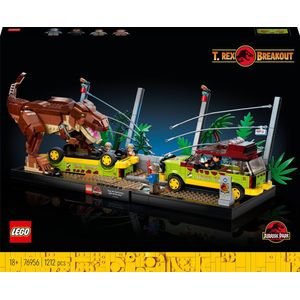 LEGO Jurassic World 76956 T-Rex ontsnapping