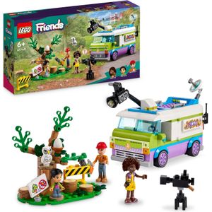 LEGO Konstruktionsspielzeug Friends Nachrichtenwagen