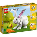 LEGO Creator 3-in-1 Wit Konijn - 31133