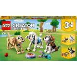 LEGO - Creator 3in1 - Schattige Honden - Bouwstenen
