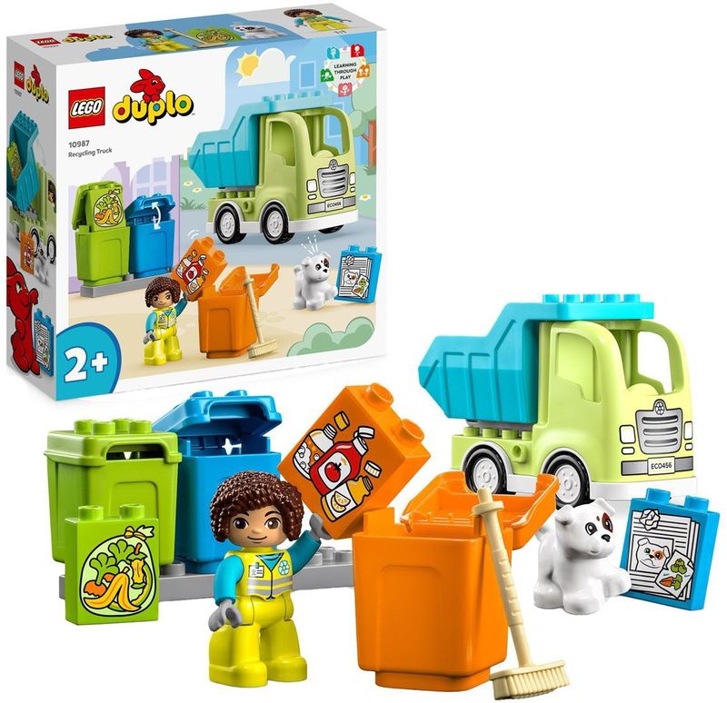 LEGO DUPLO Vuilniswagen Peuterspeelgoed Speelgoed Set - 10987