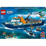 LEGO - City Poolonderzoeksschip - Speelgoed - Inclusief Helikopter en 7 Minifiguren