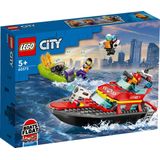 Lego - Brandweerboot - Bouwspel - Rood - Kunststof
