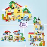 LEGO DUPLO - 3in1 Familiehuis - Bouwstenen - Inclusief Poppetjes en Dieren