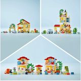 LEGO DUPLO - 3in1 Familiehuis - Bouwstenen - Inclusief Poppetjes en Dieren