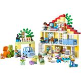LEGO DUPLO - 3in1 Familiehuis - Bouwstenen - Inclusief Poppetjes en Dieren